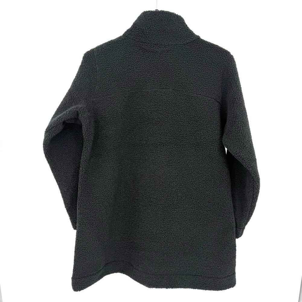 Columbia Panorama Long Sherpa Fleece Black Sweater Jacket Women’s Size 1X EUC - Picture 2 of 10
